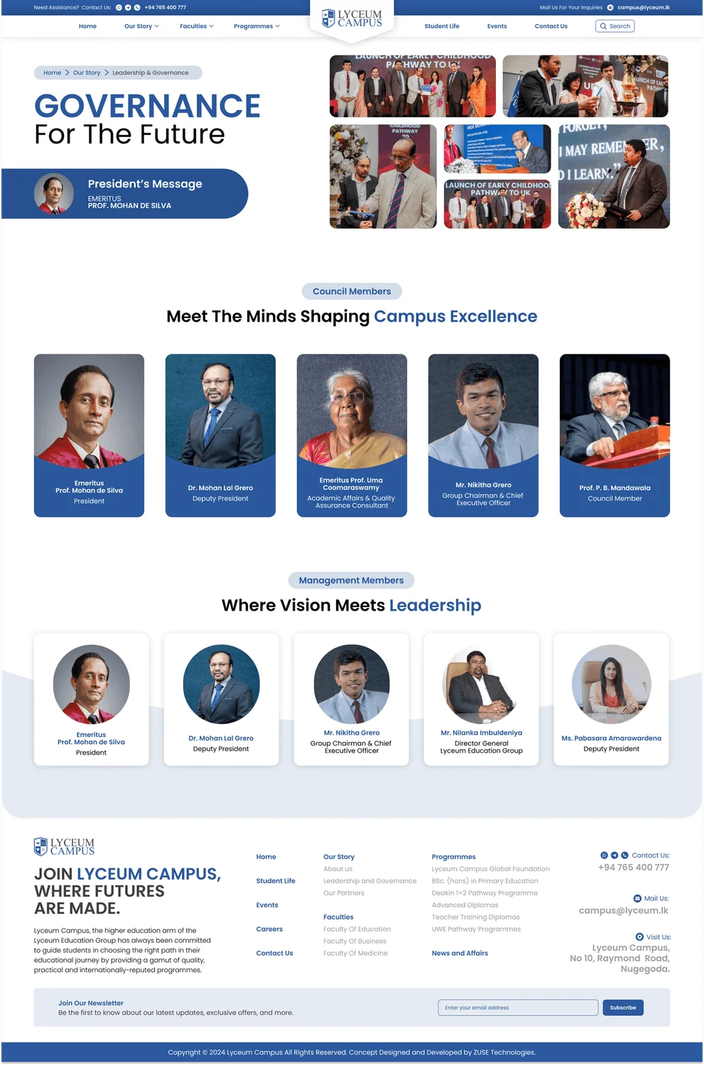 Lyceum Campus - Leadership